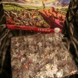 1500 pc. Lion King puzzle